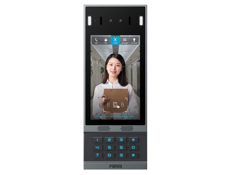 پنل بیرونی آیفون هوشمند تشخیص چهره Fanvil i67