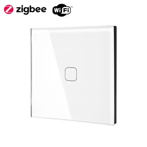 کلید هوشمند 1 پل سری کریستال Moorger Crystal 1Gang Switch