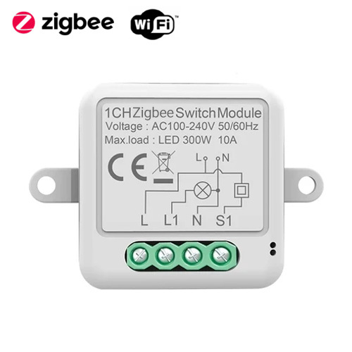 ماژول رله هوشمند 1 کانال بی سیم مورگر Moorger 1Ch Relay Module