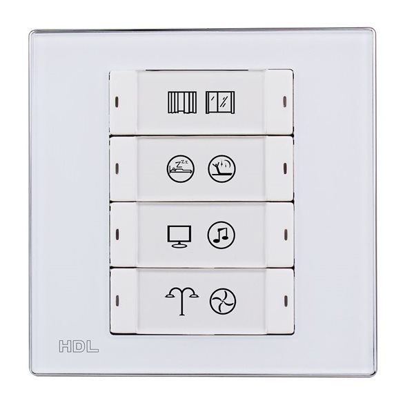 HDL iFlex Series 8 Buttons Smart Panel EU